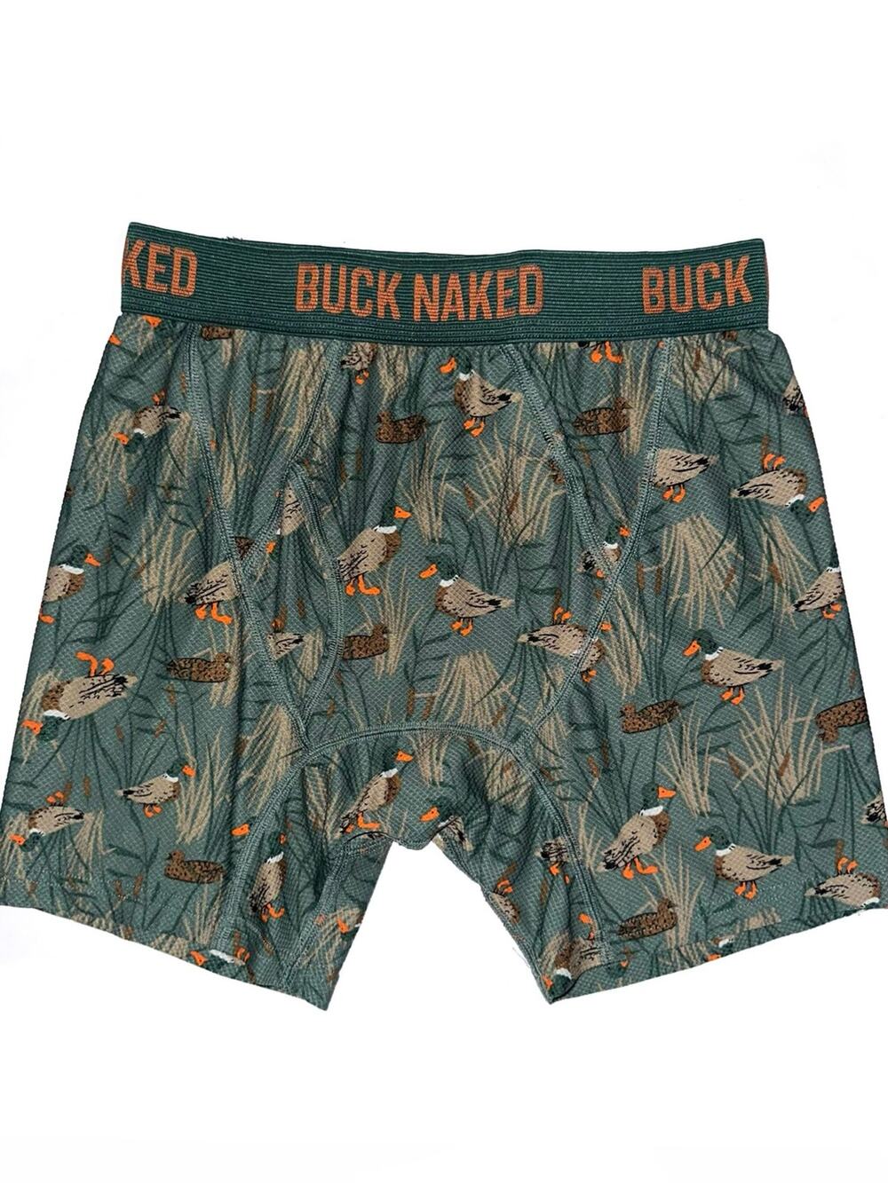NEW Duluth Trading Co Men's Buck Naked Mallard Duck Boxer Brief Underwear Size S